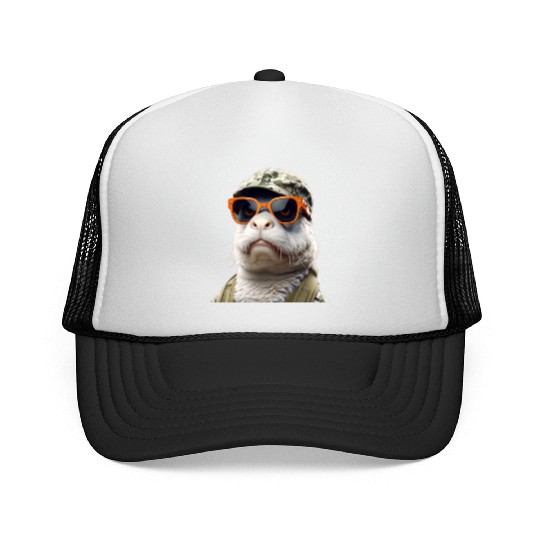 FUNNY Seal Trucker Caps