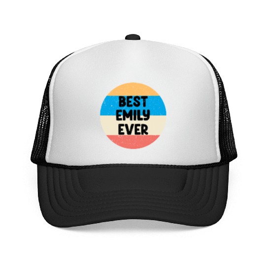 Best Emily Ever Trucker Caps