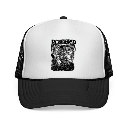 Uncle Funkle Mono Deep Purple Trucker Caps