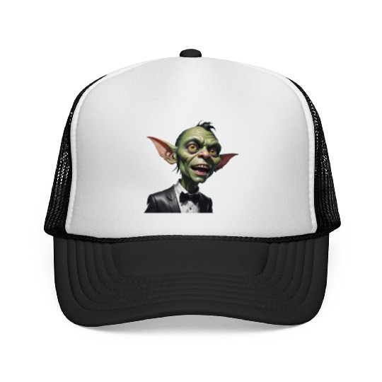 Green Goblin with Tuxedo Trucker Caps