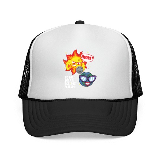 Total Solar Eclipse Move! 4.08.24 Funny Eclipse Trucker Caps
