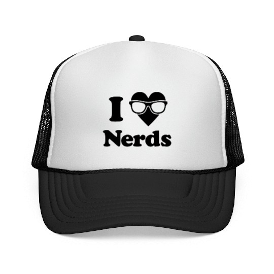 I Love Nerds Trucker Caps