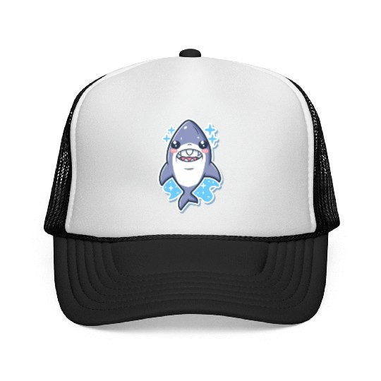 Shark Lover Trucker Caps