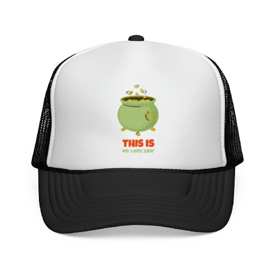 St. Patrick's Day - Pot of Gold Trucker Caps
