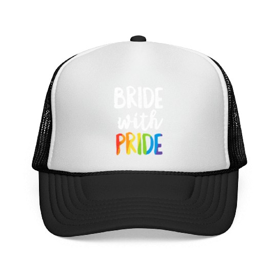 Lesbian Bachelorette Party Trucker Caps