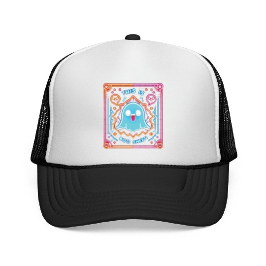 THIS IS BOO SHEET! Version 2, neon colors Trucker Caps