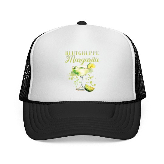 Blutgruppe Margarita Tequila Stag Party Trucker Caps