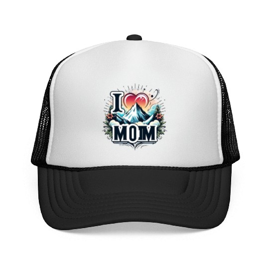 I love you mom happy mothers day 2024 Trucker Caps