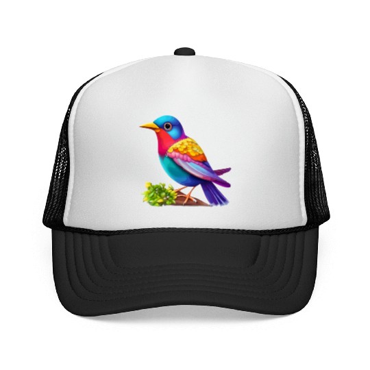 color bird animal Trucker Caps