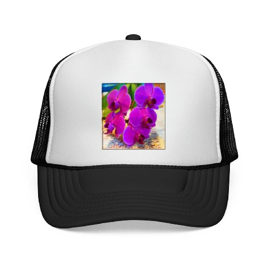 Orchid 2 Trucker Caps