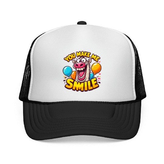 Joyful Donkey A Smile Inducing Design Trucker Caps