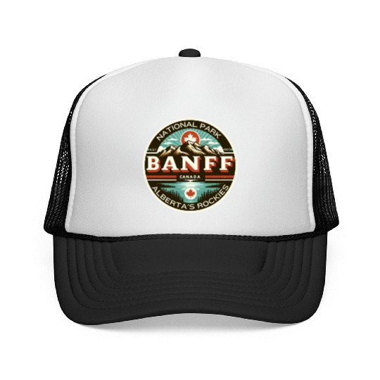 Banff National Park, Alberta Canada grizzly bears Trucker Caps