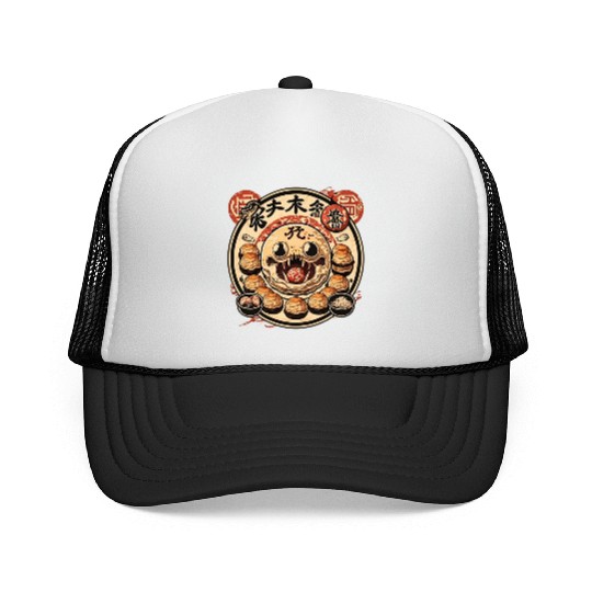 Takoyaki Attack Trucker Caps