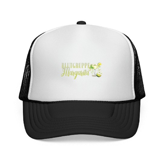 Blutgruppe Margarita Tequila Stag Party Trucker Caps