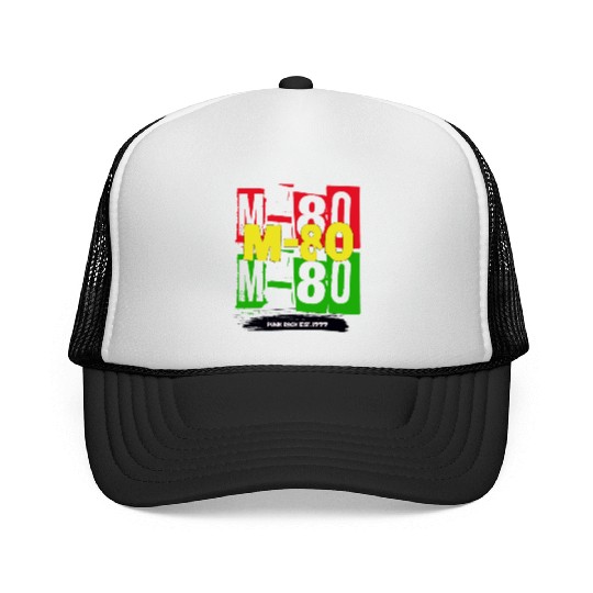 M-80 Rasta Punk Band Trucker Caps M-80 Punk Band