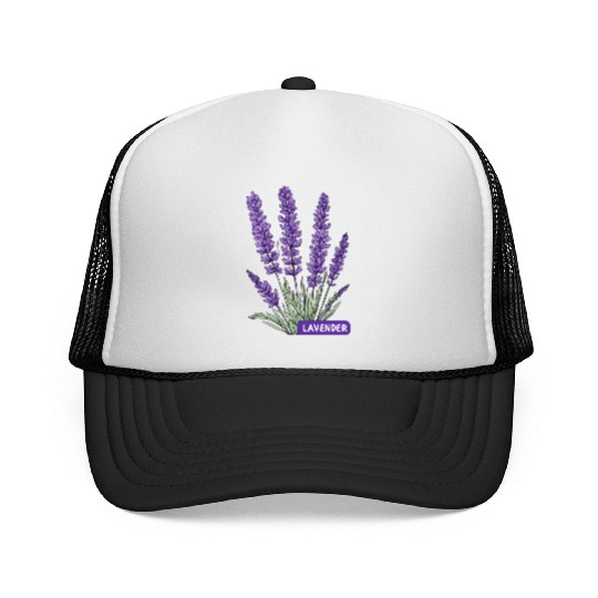 Lavender - Pot Label Trucker Caps