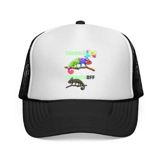 ChameleON ChameleOFF | Social Chameleon Trucker Caps