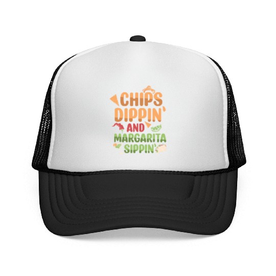Margarita Sippin' Summer Vibes Trucker Caps