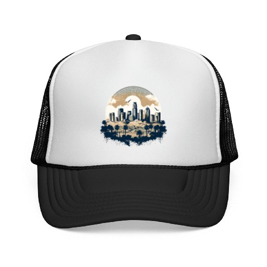 Los Angeles - City of Angels Trucker Caps