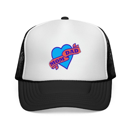 Crafting Couture with Mom & Dad" Trucker Caps