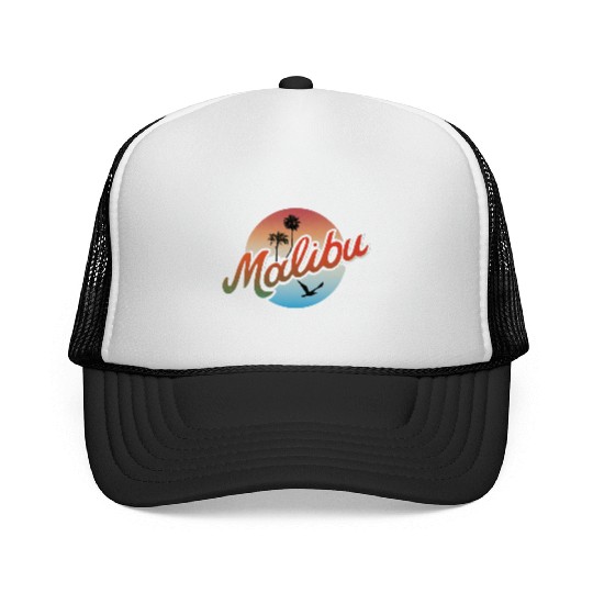 Malibu gradient Trucker Caps