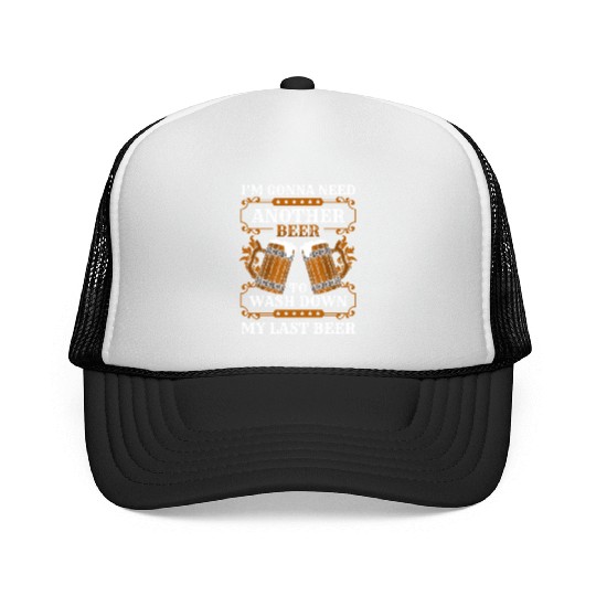 Partying Alcohol Drunk Celebration Trucker Caps