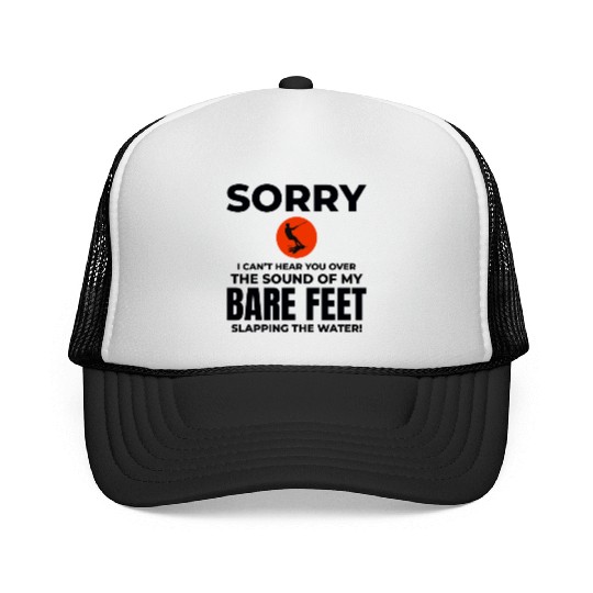 Barefoot Water Skiing Extreme Sports Barefooting Trucker Caps
