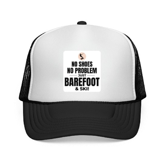 Barefoot Water Skiing Extreme Sports Barefooting Trucker Caps