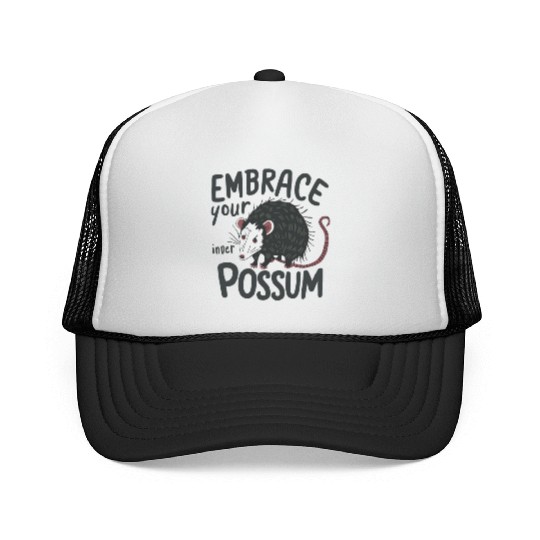 Embrace your inner possum Street Cats Squad Trucker Caps
