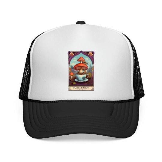 Fungi Fancy Tarot Trucker Caps