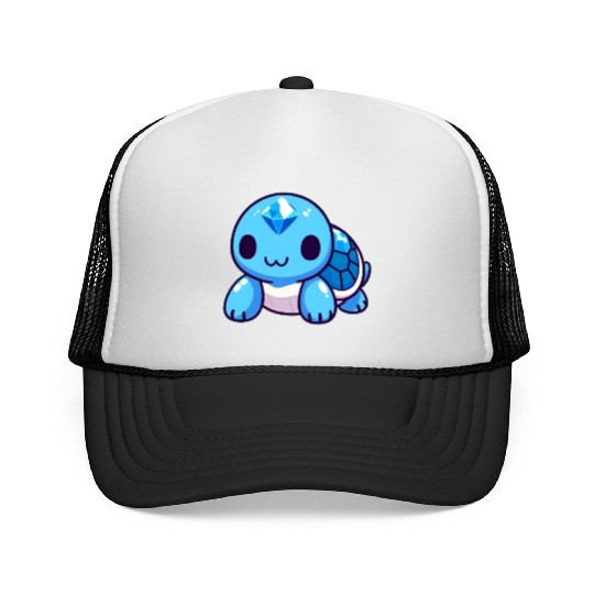 Sapphire Turtle Trucker Caps