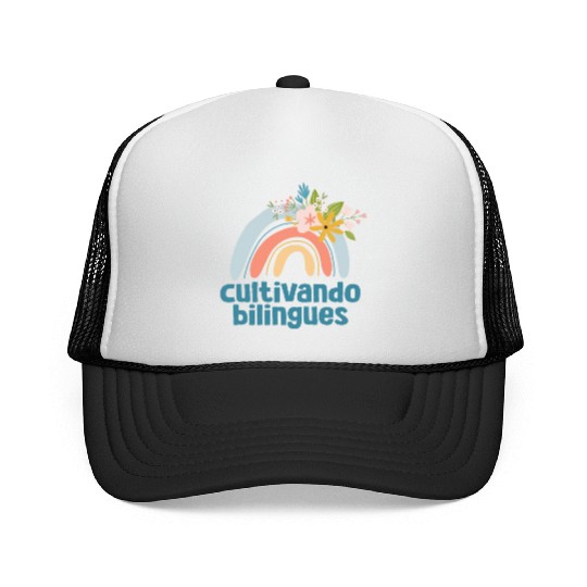 Cultivando Bilingües Spanish Teacher Trucker Caps