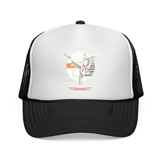 Kung Fu Chinese Kung Fu Asian Kung Fu Self defense Trucker Caps