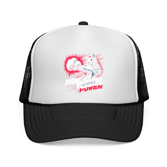 Kung Fu Chinese Kung Fu Asian Kung Fu Self defense Trucker Caps