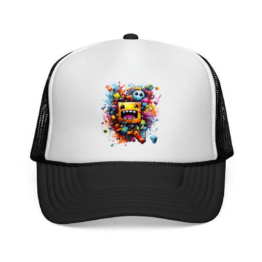 geometry dash Trucker Caps