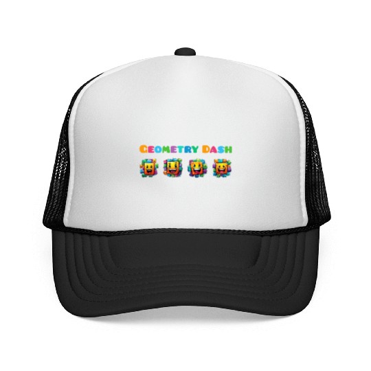 Geometry dash Trucker Caps