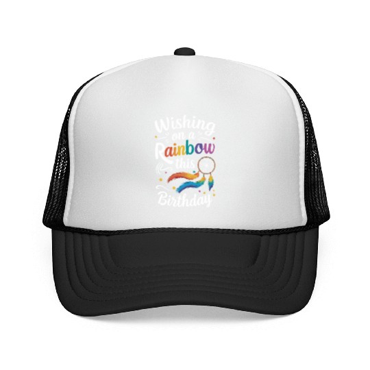 Birthgay Gay Pride Flag Pride Month Equal Rights Trucker Caps
