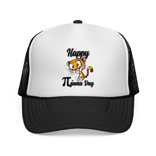 Happy Pi Day Pyjama Mathematic Math Teacher Pi Day Trucker Caps