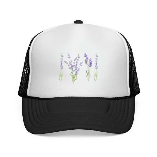 lilac beauty Trucker Caps