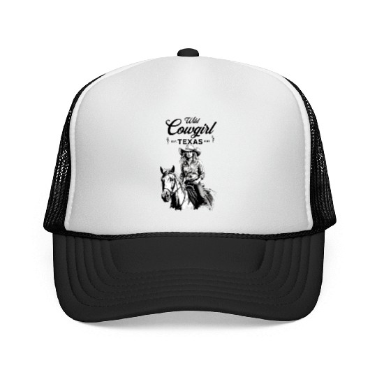 Wild Cowgirl Trucker Caps