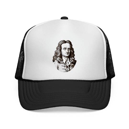 Newton's second law Trucker Caps