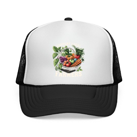 Farmers Market Farmer Agriculture Farming Food Trucker Caps