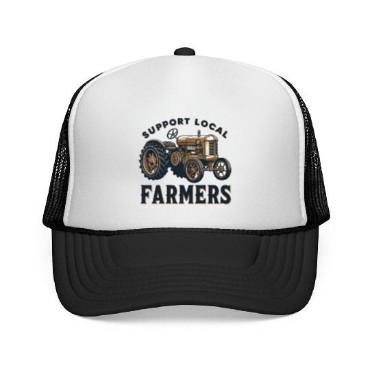 Farmers Market Farmer Agriculture Farming Food Trucker Caps