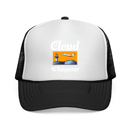Air Traffic Controller ATC Aviation Humor Airplane Trucker Caps