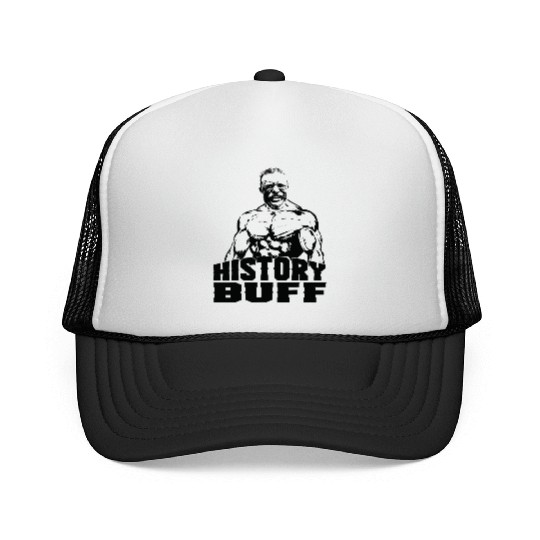 Theodore Roosevelt History Buff Funny Gym Gift Ide Trucker Caps