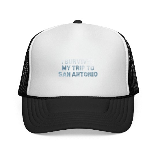 My Trip Traveler Vacation San Antonio Trucker Caps