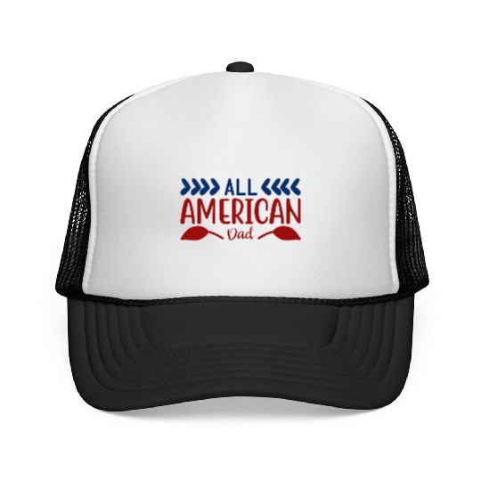 All American Dad Trucker Caps
