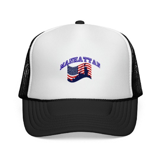 Manhattan usa Trucker Caps