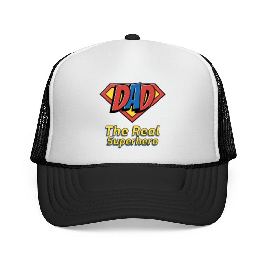 The real superhero : fathers day 2024 Trucker Caps