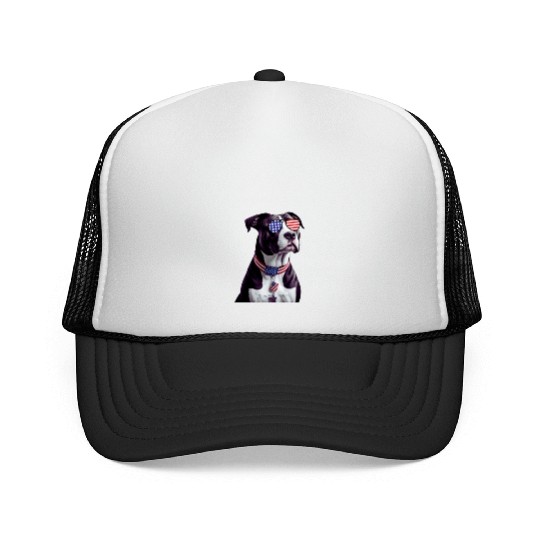 Step Aside The Party Animal Has Arrived AmStaff Trucker Caps